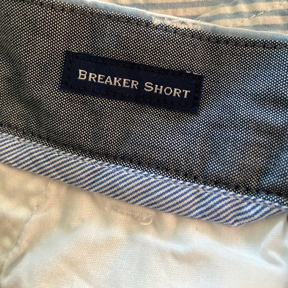 Vineyard Vines Mens Seersucker Shorts Breaker Short 9” Patchwork 33’ Red & Blue - Picture 7 of 11